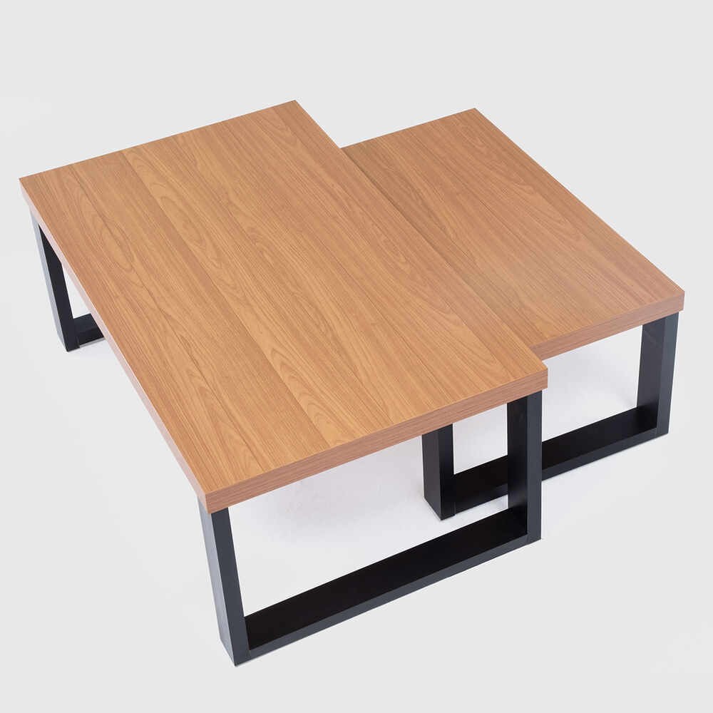 Mesa De Centro Roca Yulton Roble-negro image number 5.0